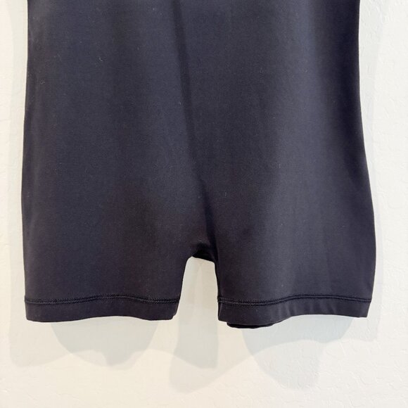 Golden LIFE Divinity 3" Romper Athletic Workout One Piece Aritzia Black Medium - Picture 4 of 10